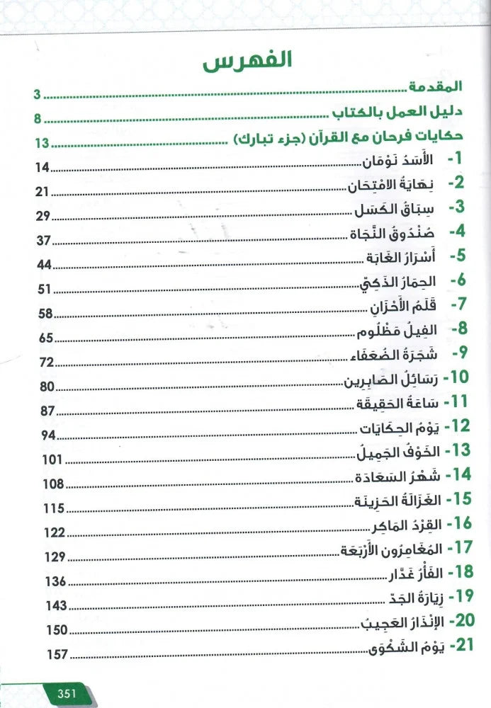 حكايات فرحان مع القرآن – جزء تبارك